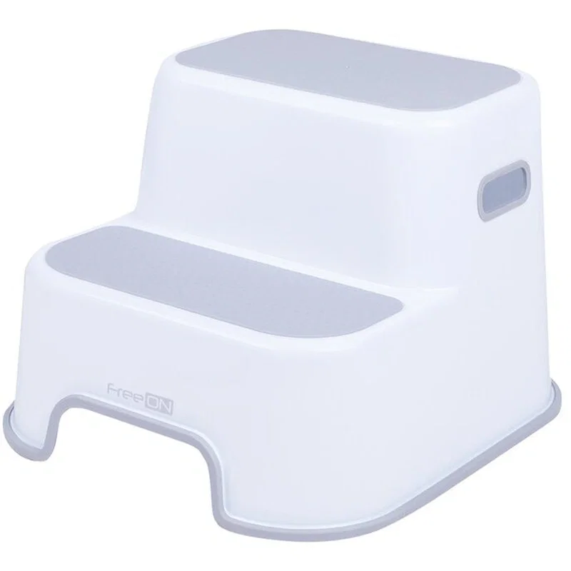 Scaunel Inaltator WC in Doua Trepte, FreeON, White & Grey [1]