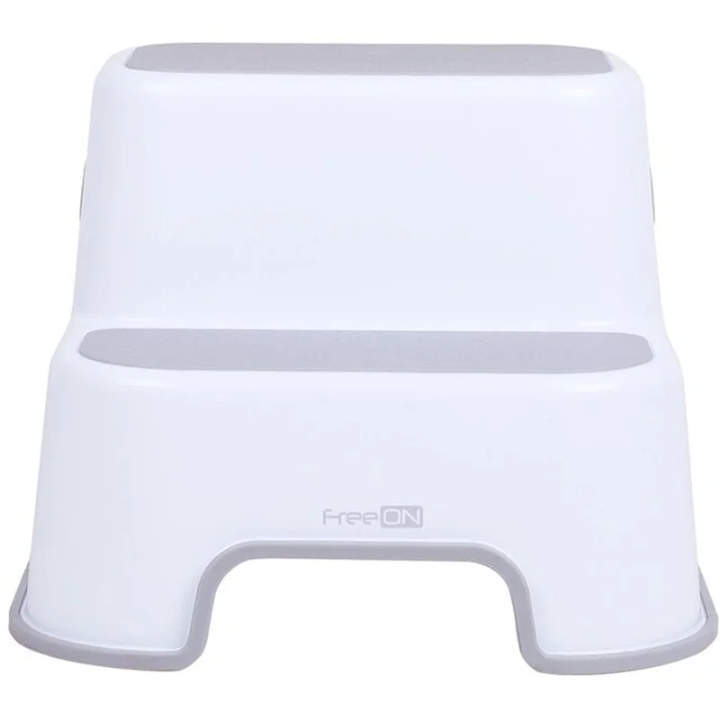 Scaunel Inaltator WC in Doua Trepte, FreeON, White & Grey [2]