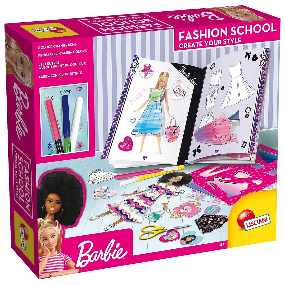Arta si creativitate - Scoala de moda - Barbie LISCIANI 4 ani+