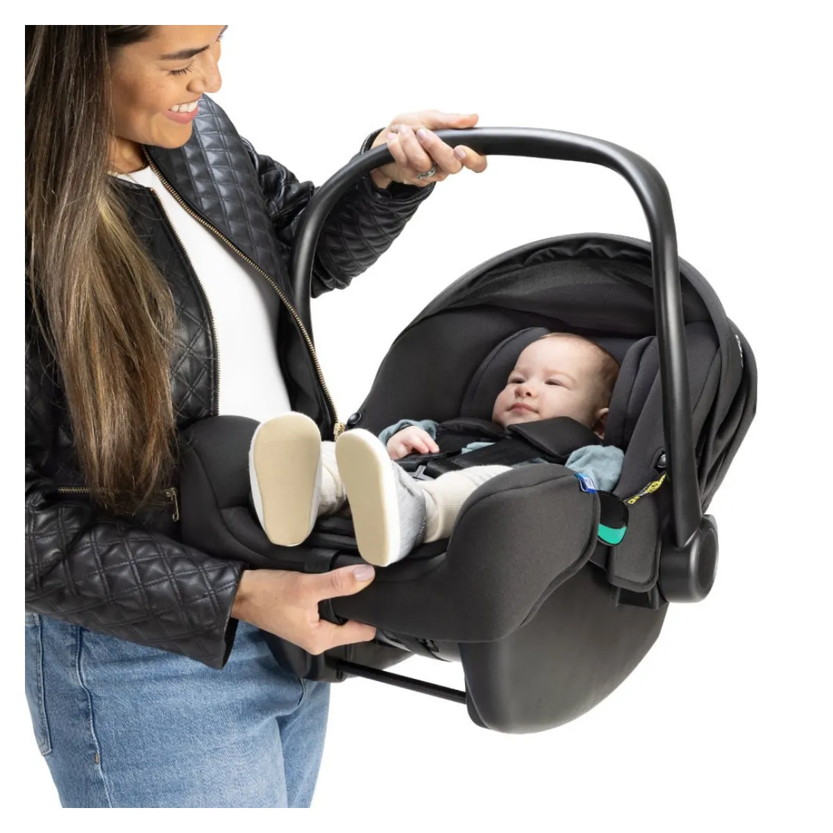 Scoica auto Graco SnugLite Midnight, 40-75 cm, certificata R129 [5]