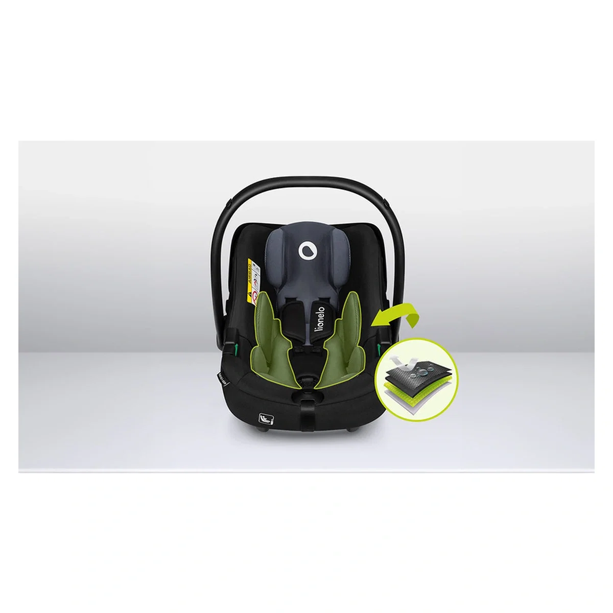 Scoica auto, Lionelo, i-Size Astrid, 0-13 Kg, 40-87 cm, Testat ADAC 6 luni [12]