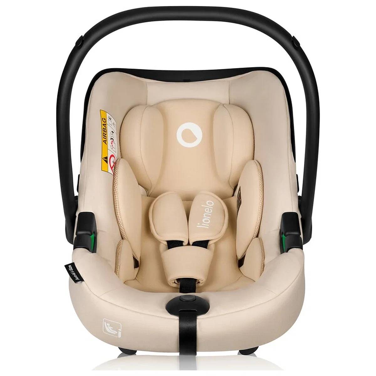 Scoica auto, Lionelo, i-Size Astrid, 0-13 Kg, 40-87 cm, Testat ADAC, Bej [6]
