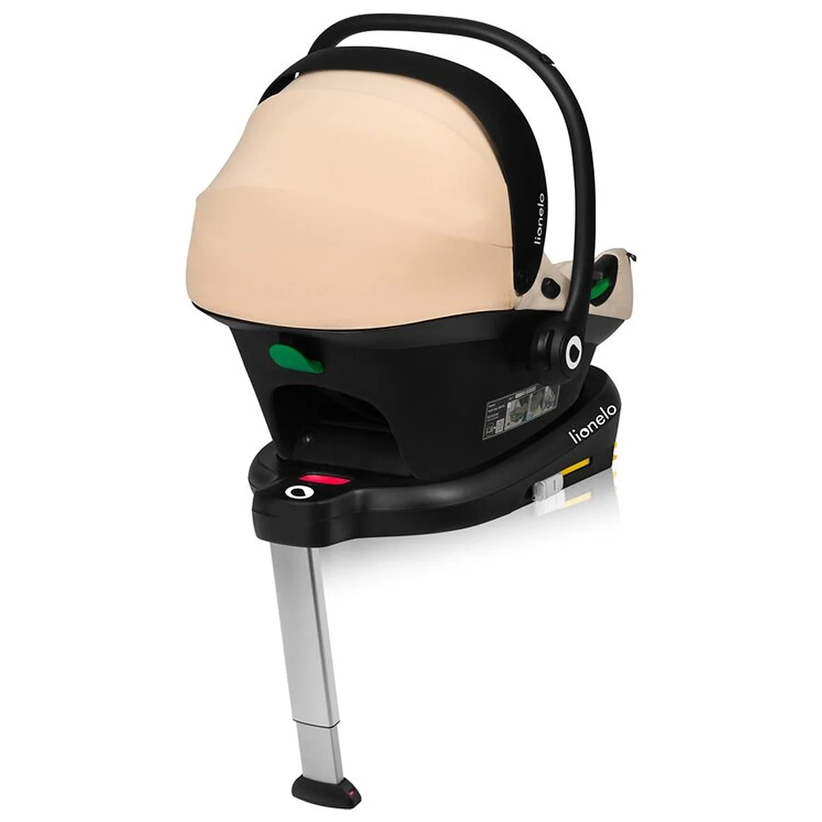 Scoica auto, Lionelo, i-Size Astrid, 0-13 Kg, 40-87 cm, Testat ADAC, Bej [17]