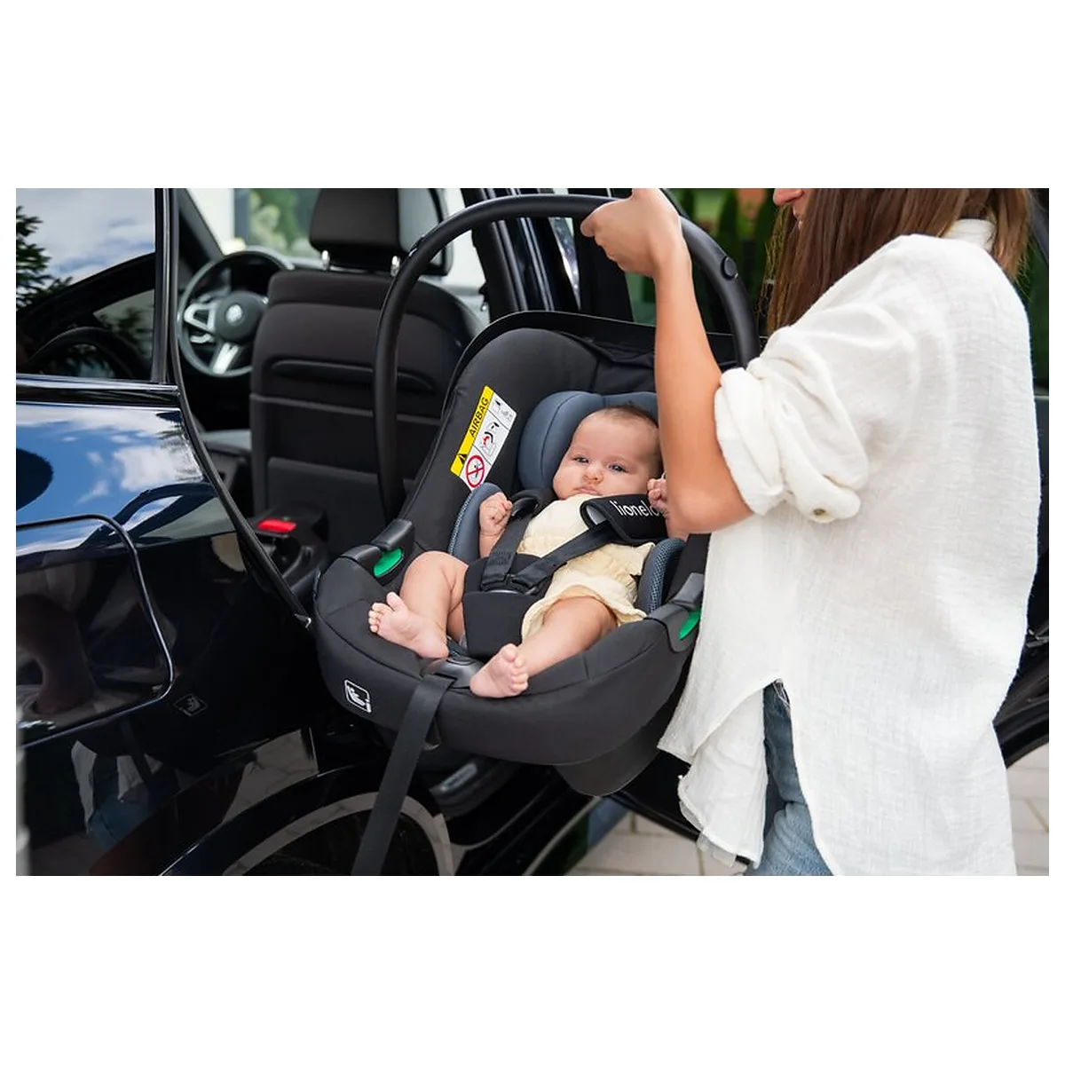 Scoica auto, Lionelo, i-Size Astrid, 0-13 Kg, 40-87 cm, Testat ADAC, Bej [29]