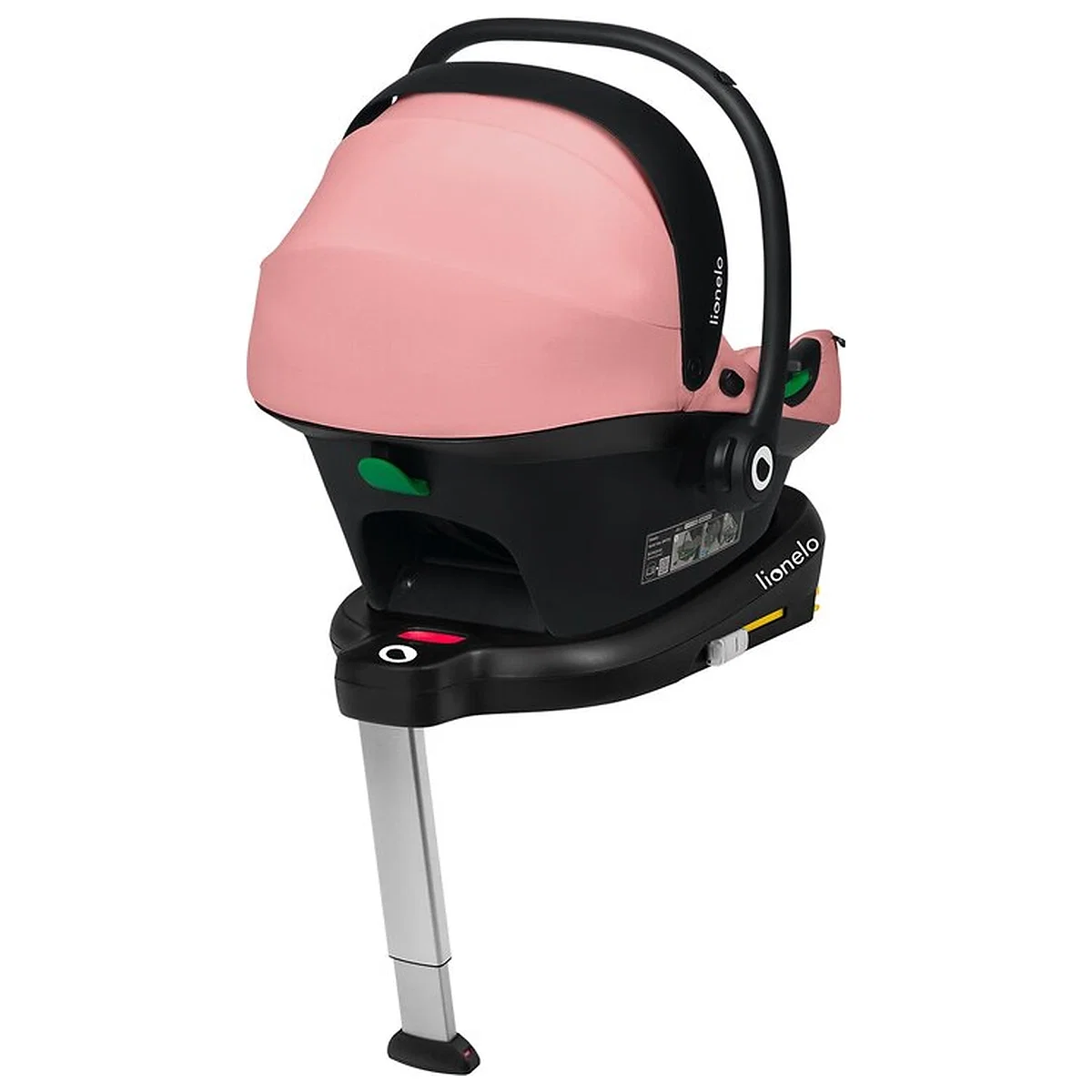 Scoica auto, Lionelo, i-Size Astrid, 0-13 Kg, 40-87 cm, Testat ADAC, Roz [18]
