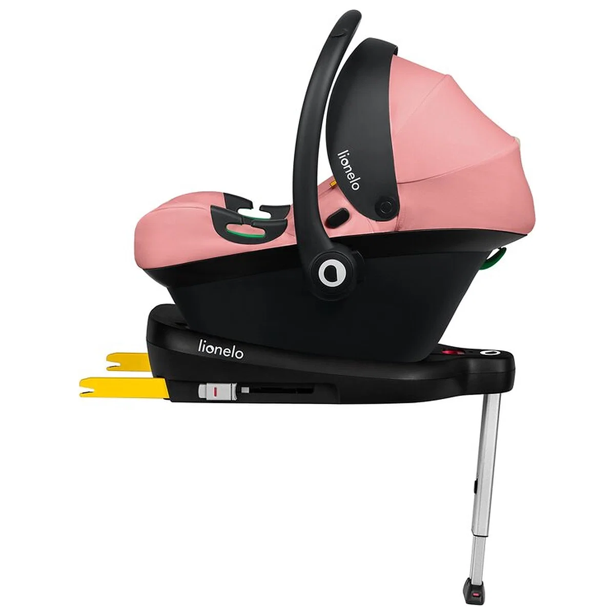 Scoica auto, Lionelo, i-Size Astrid, 0-13 Kg, 40-87 cm, Testat ADAC, Roz [16]