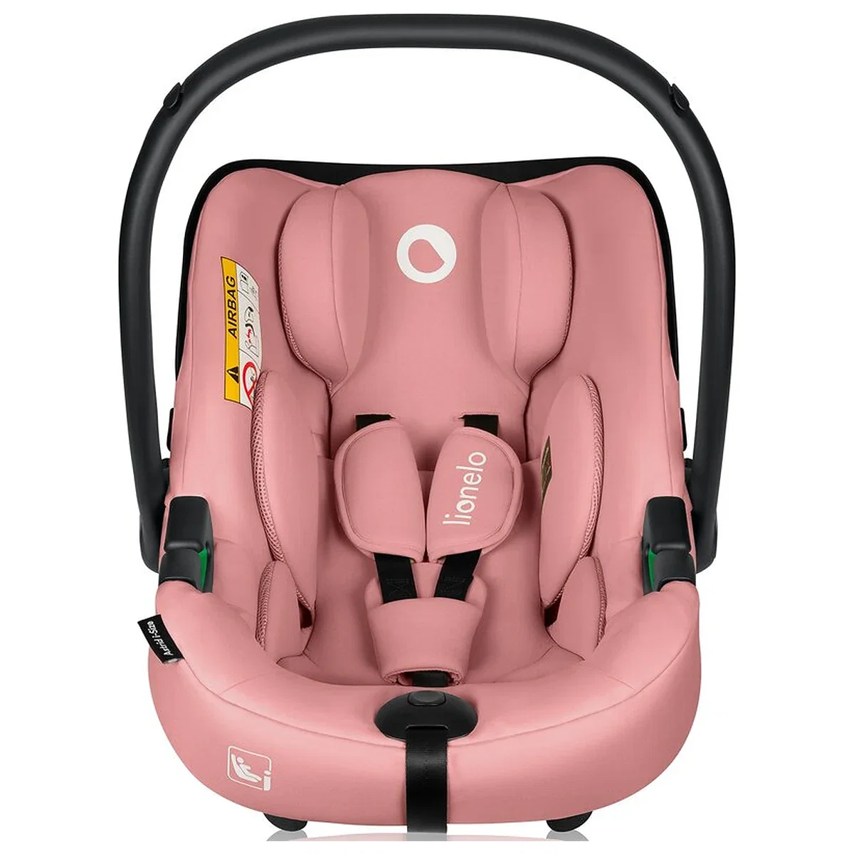 Scoica auto, Lionelo, i-Size Astrid, 0-13 Kg, 40-87 cm, Testat ADAC, Roz [8]