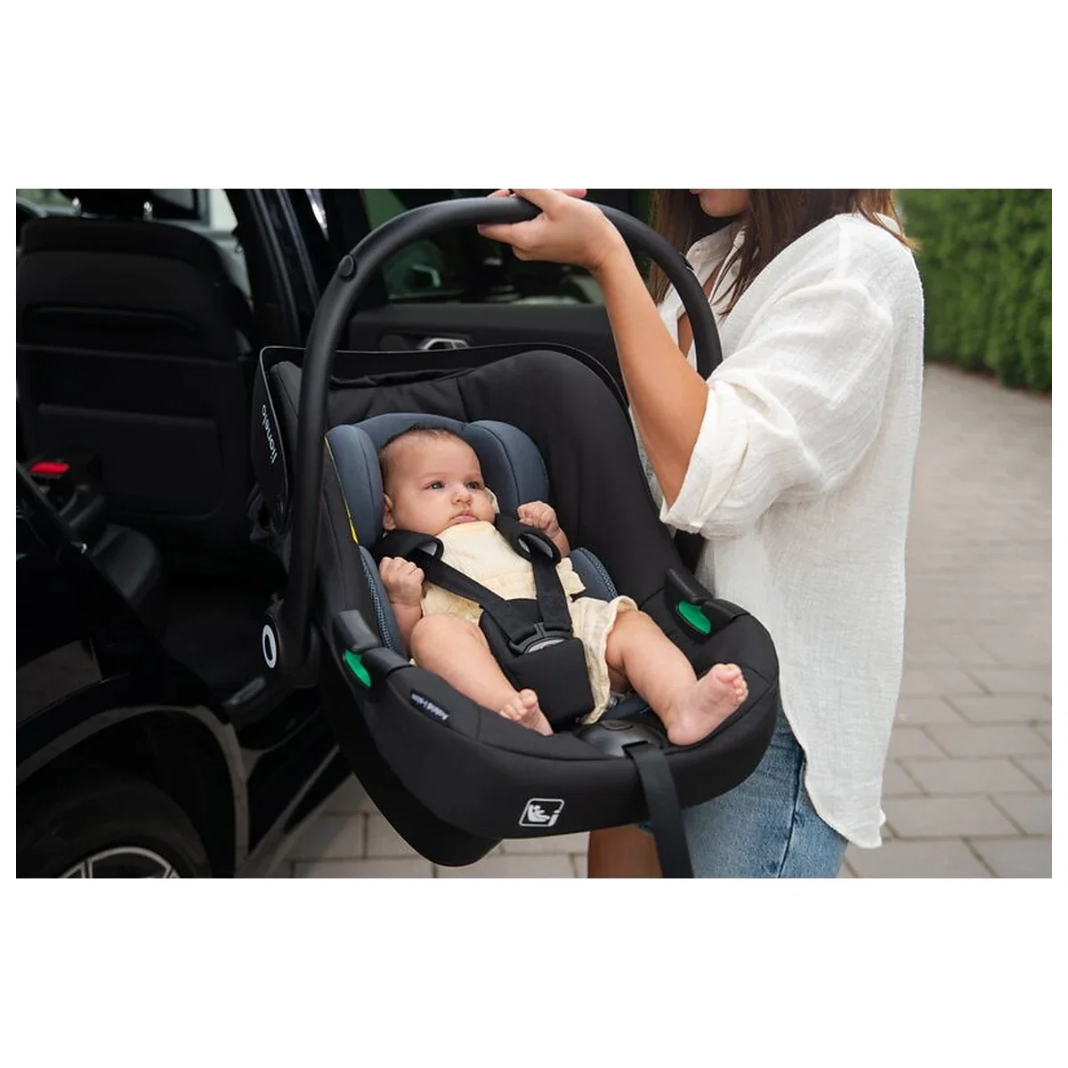 Scoica auto, Lionelo, i-Size Astrid, 0-13 Kg, 40-87 cm, Testat ADAC, Verde [14]