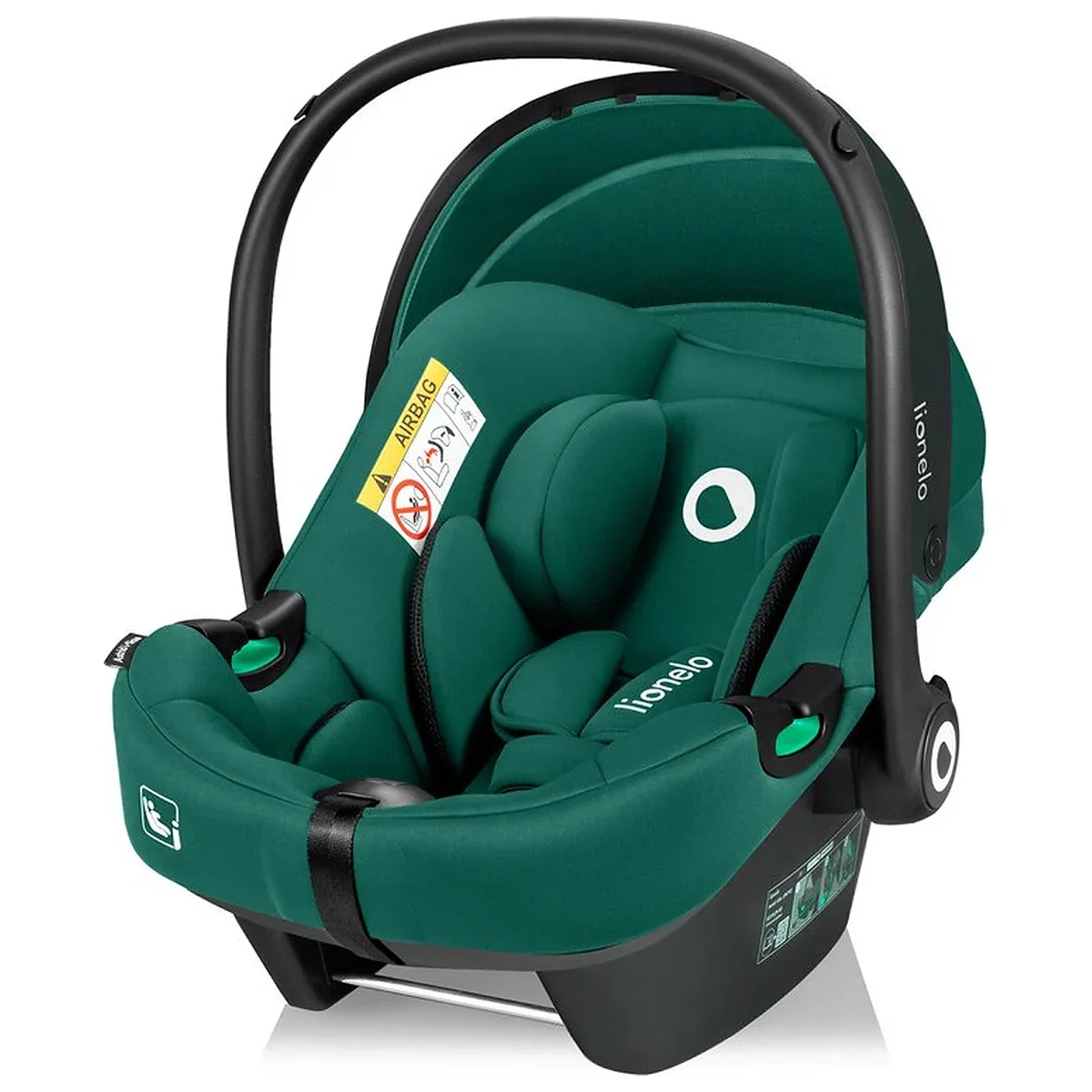 Scoica auto, Lionelo, i-Size Astrid, 0-13 Kg, 40-87 cm, Testat ADAC, Verde [4]