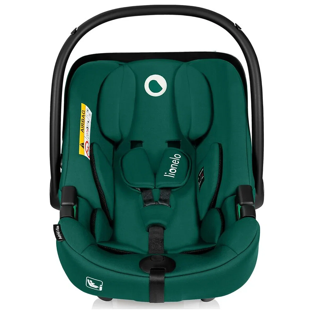 Scoica auto, Lionelo, i-Size Astrid, 0-13 Kg, 40-87 cm, Testat ADAC, Verde [8]