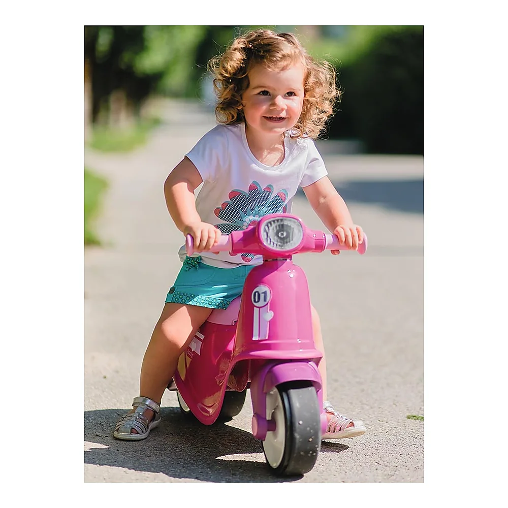Scooter Ride-On pink Smoby 5 ani [5]