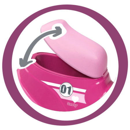 Scooter Ride-On pink Smoby 5 ani [1]