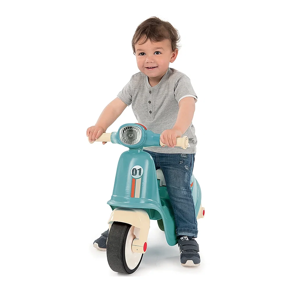 Scuter Smoby Scooter Ride-On albastru 5 ani [5]