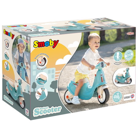 Scuter Smoby Scooter Ride-On albastru 5 ani [12]