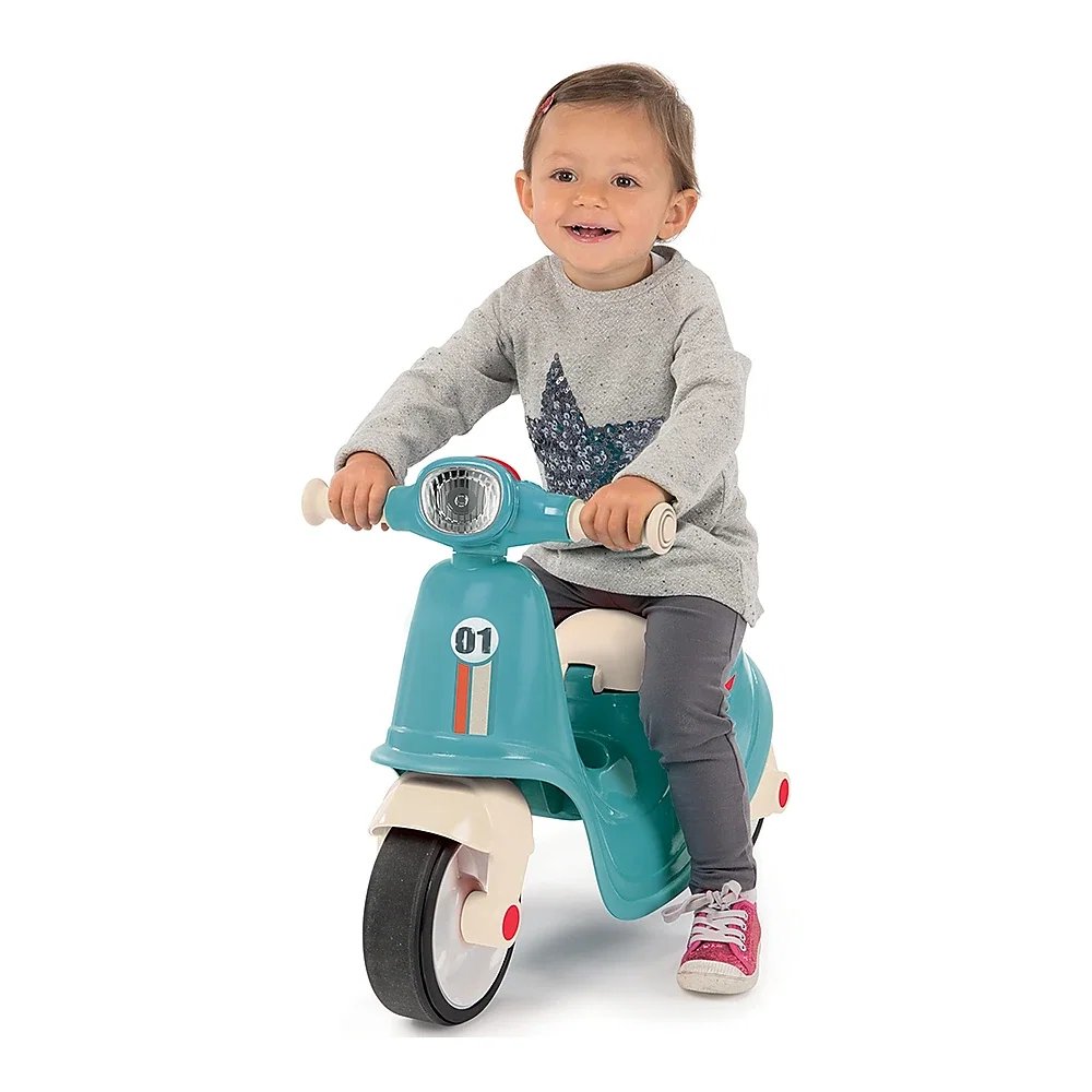Scuter Smoby Scooter Ride-On albastru 5 ani [6]