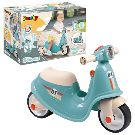 Scuter Smoby Scooter Ride-On albastru 5 ani [11]