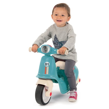 Scuter Smoby Scooter Ride-On albastru 5 ani [6]