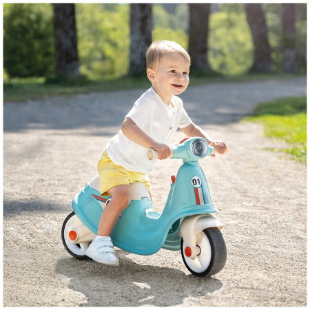 Scuter Smoby Scooter Ride-On albastru 5 ani [9]