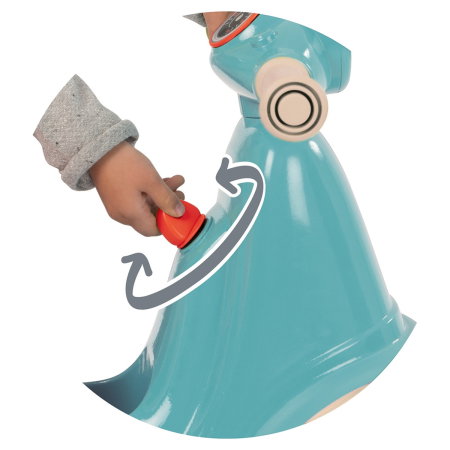 Scuter Smoby Scooter Ride-On albastru 5 ani [4]