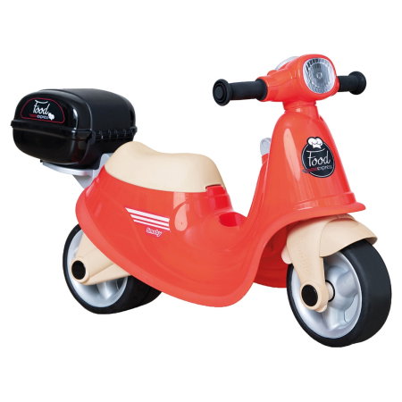 Masinute de impins pentru copii - Scuter Smoby Scooter Ride-On Food Express, Rosu 5 ani