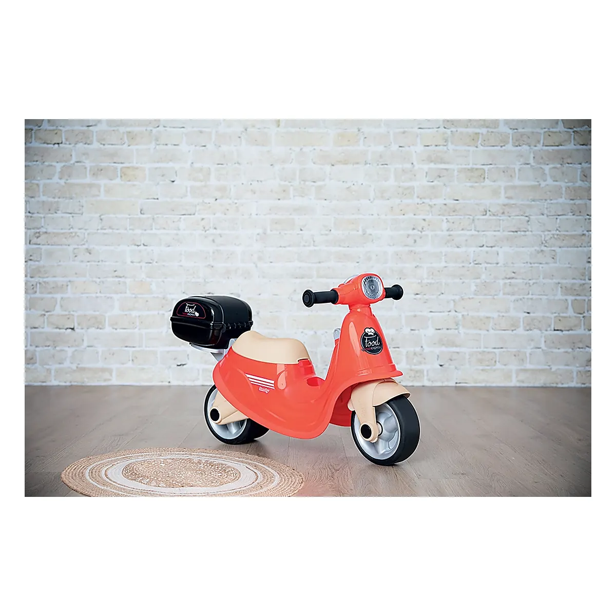 Scuter Smoby Scooter Ride-On Food Express, Rosu 5 ani [1]