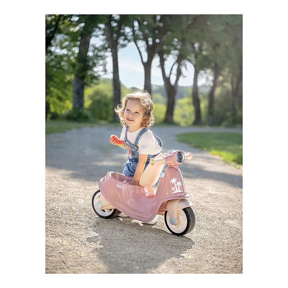 Scuter Smoby Scooter Ride-On roz 5 ani [4]