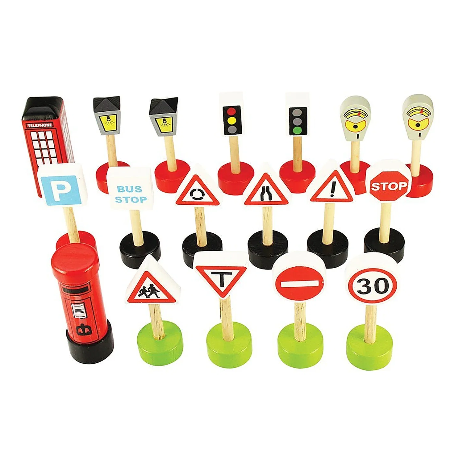 Masinute si camioane - Semne de circulatie BIGJIGS Toys 7 ani