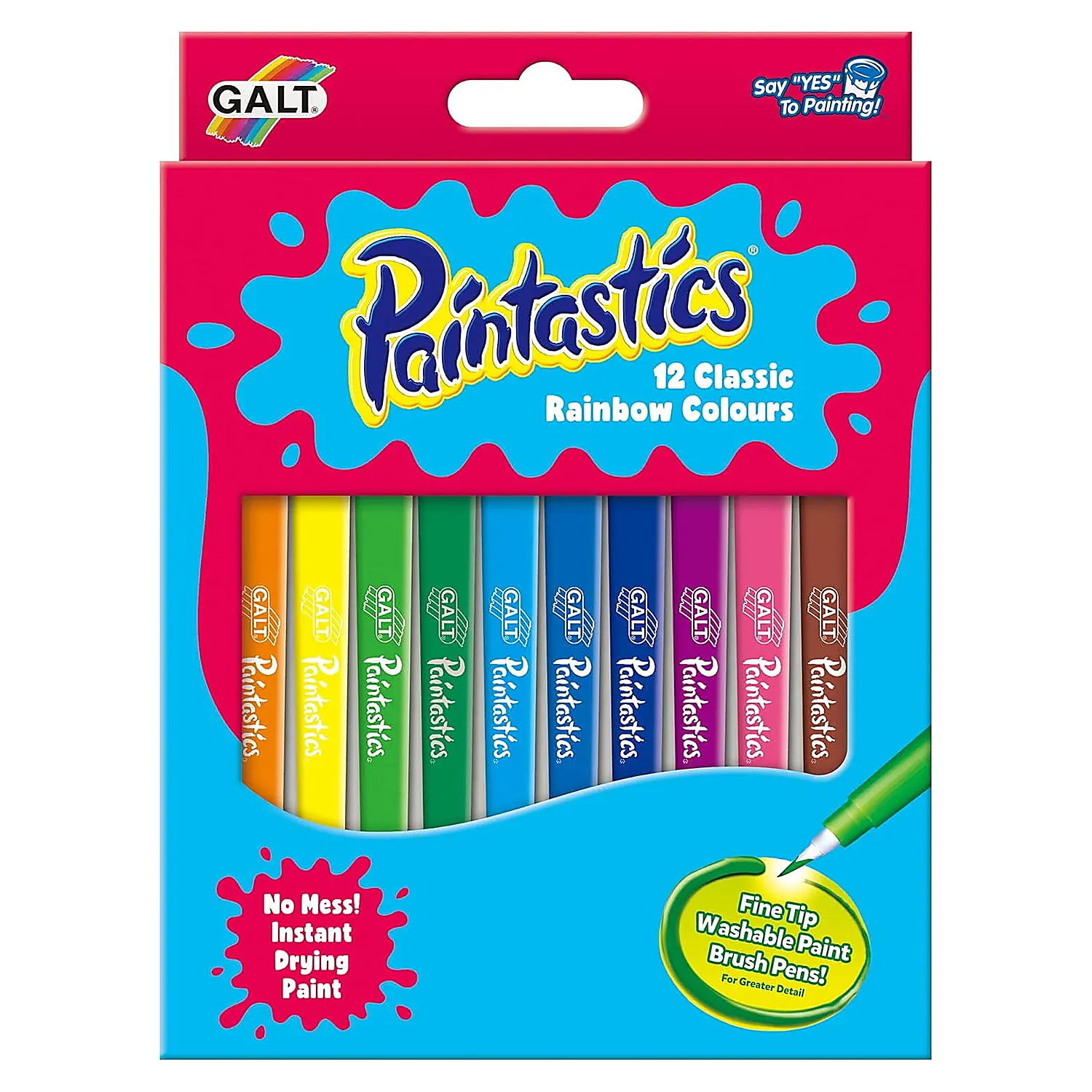 Arta si creativitate - Set 12 acuarele Elmer's Paintastics Galt 6 ani+
