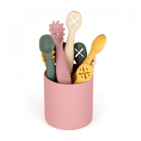 Set 3 lingurite, Diverse forme, Pentru supa, paste, alimente usoare, Dezvolta simturile si abilitatile senzoriale, [2]