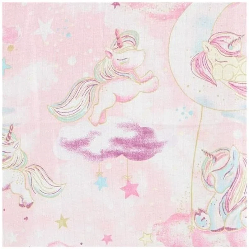 Set 3 scutece, New Baby, Multifunctionale, bumbac 100%, 70x80 cm, Girl 0 luni+ [5]