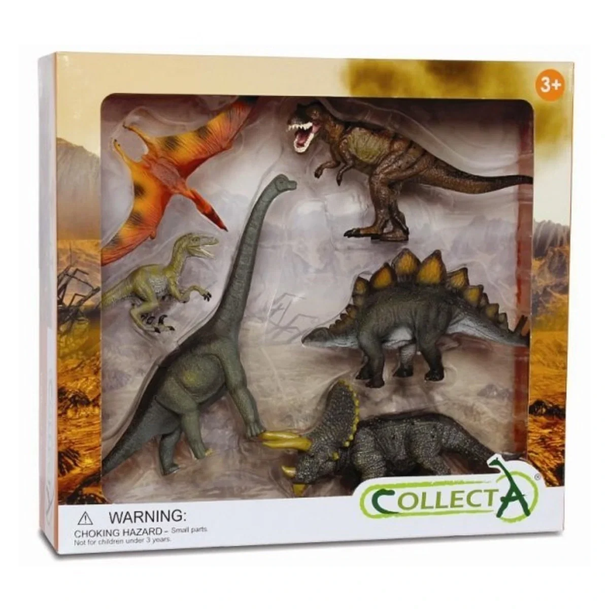 Set figurine - Set 6 figurine preistorice, dinozauri Collecta