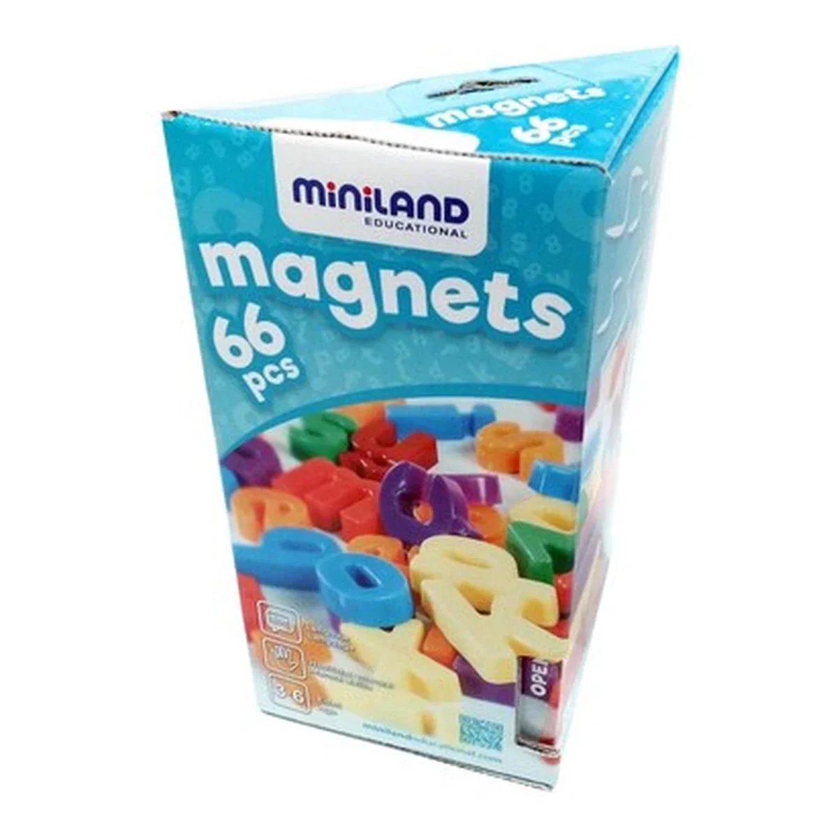 Set 66 litere mici magnetice - Miniland [4]