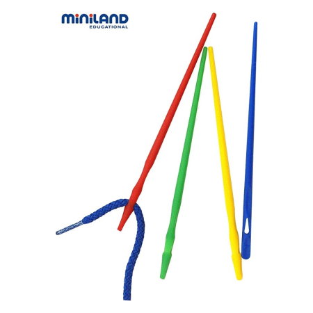 Set ace mari pentru insirat Miniland 100 buc 9 ani [1]