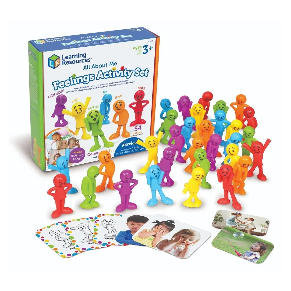 Jocuri si creativitate - Set activitati - Totul despre mine Learning Resources 3 ani+