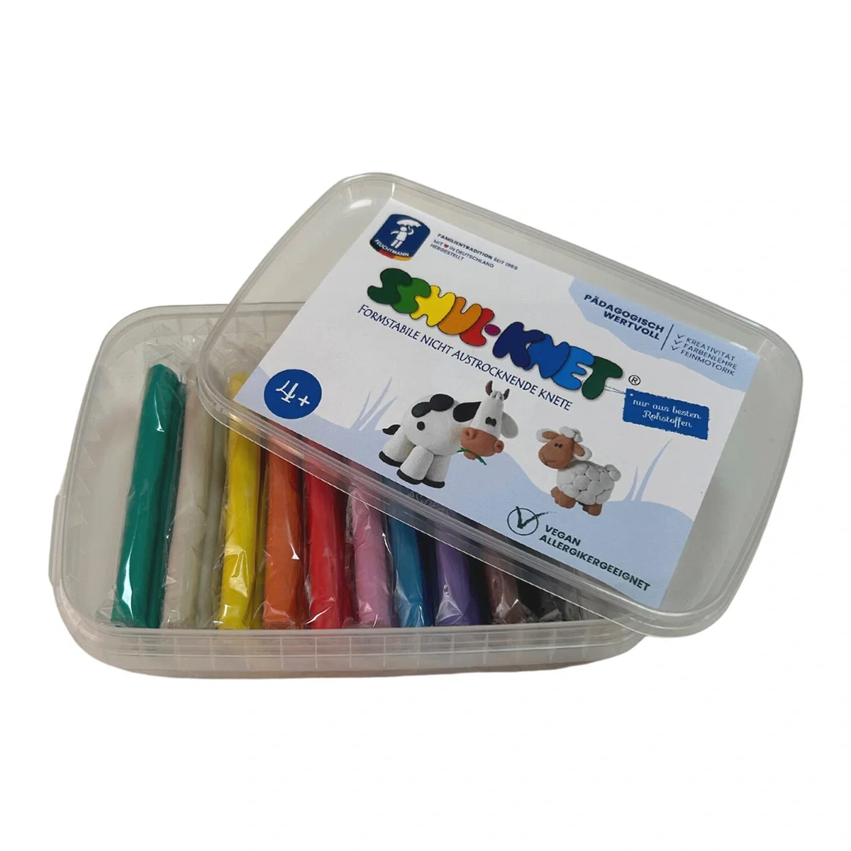 Arta si creativitate - Set batoane plastilina - 10 culori FEUCHTMANN 4 ani+