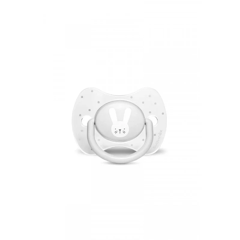 Set cadou 4 articole, iepuras gri, Hygge Suavinex 6 luni [1]