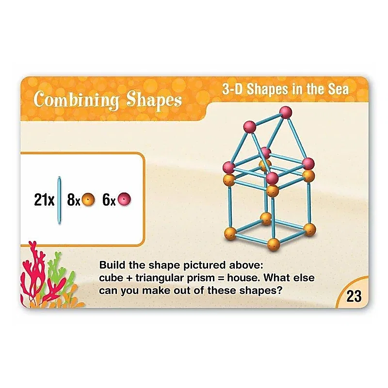 Set constructie - Forme 3D Learning Resources 10 ani [6]