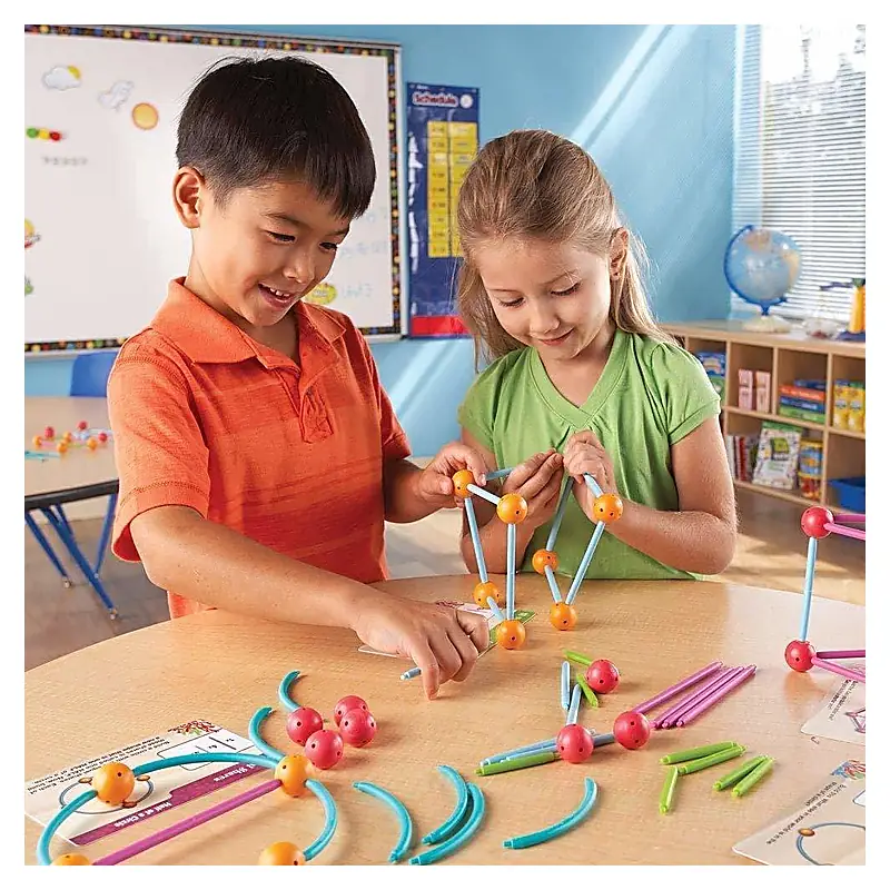 Set constructie - Forme 3D Learning Resources 10 ani [2]
