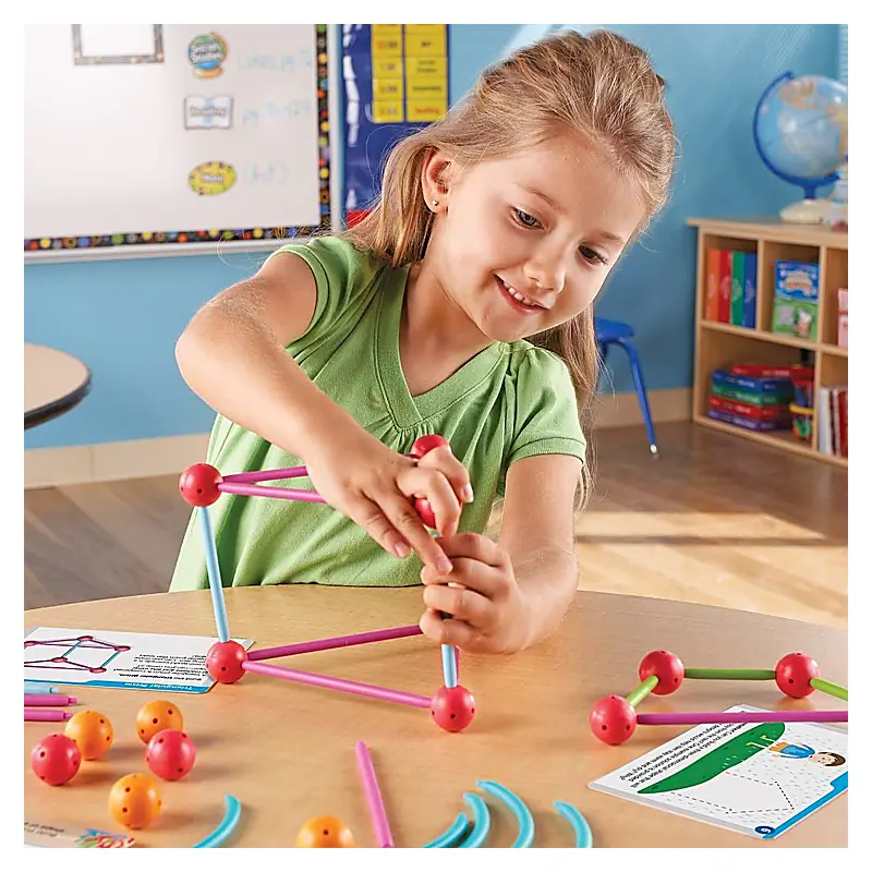 Set constructie - Forme 3D - Explorers Learning Resources 9 ani [9]