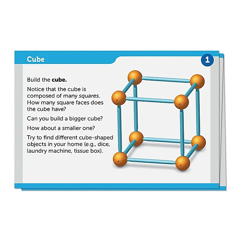 Set constructie - Forme 3D - Explorers Learning Resources 9 ani [6]