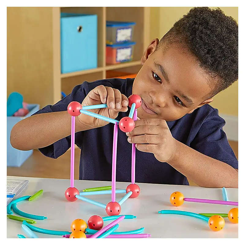 Set constructie - Forme 3D - Explorers Learning Resources 9 ani [7]