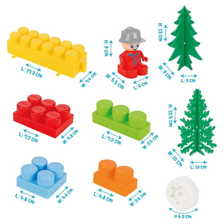 Set constructie Pilsan Master Blocks in Chest 368 piese 1 an + [1]