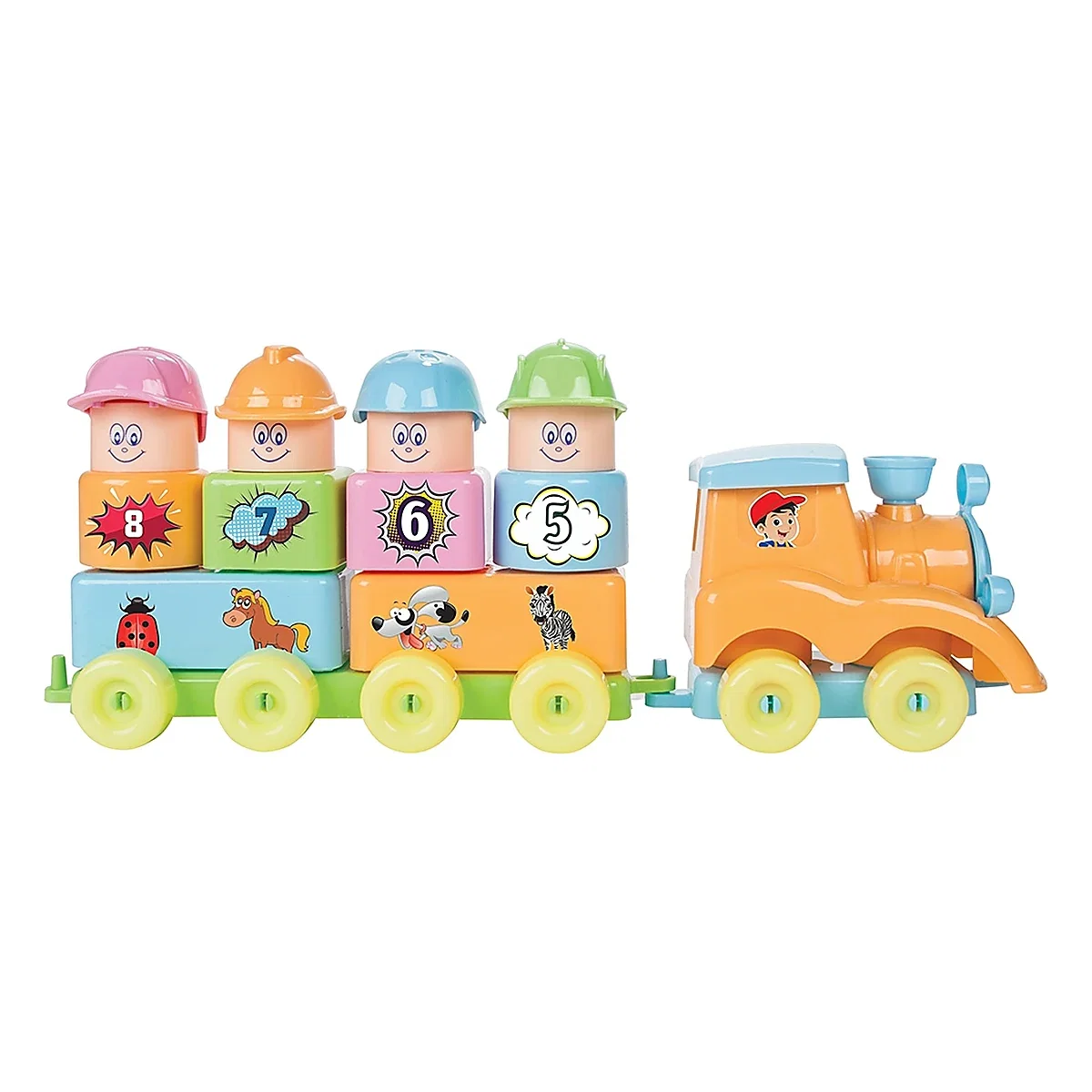 Set constructie Pilsan My First Train 33 piese 1 an + [1]