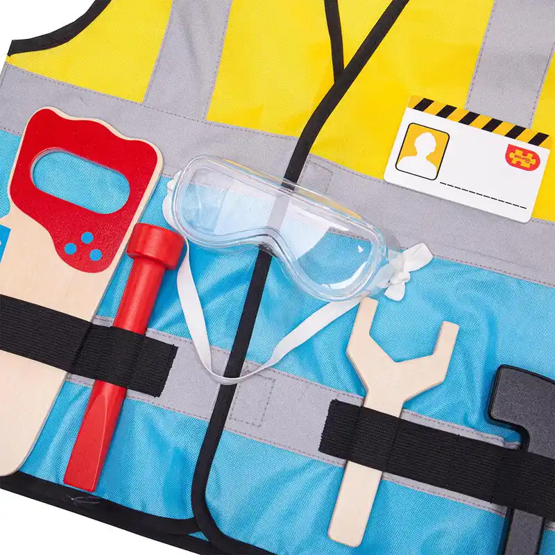 Set costum si accesorii constructor (3-5 ani) BIGJIGS Toys [1]