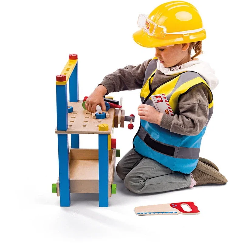 Set costum si accesorii constructor (3-5 ani) BIGJIGS Toys [3]