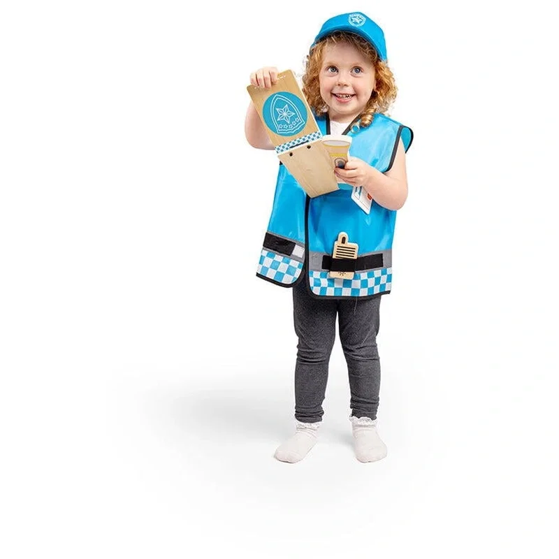 Set costum si accesorii politist (3-5 ani) BIGJIGS Toys [1]