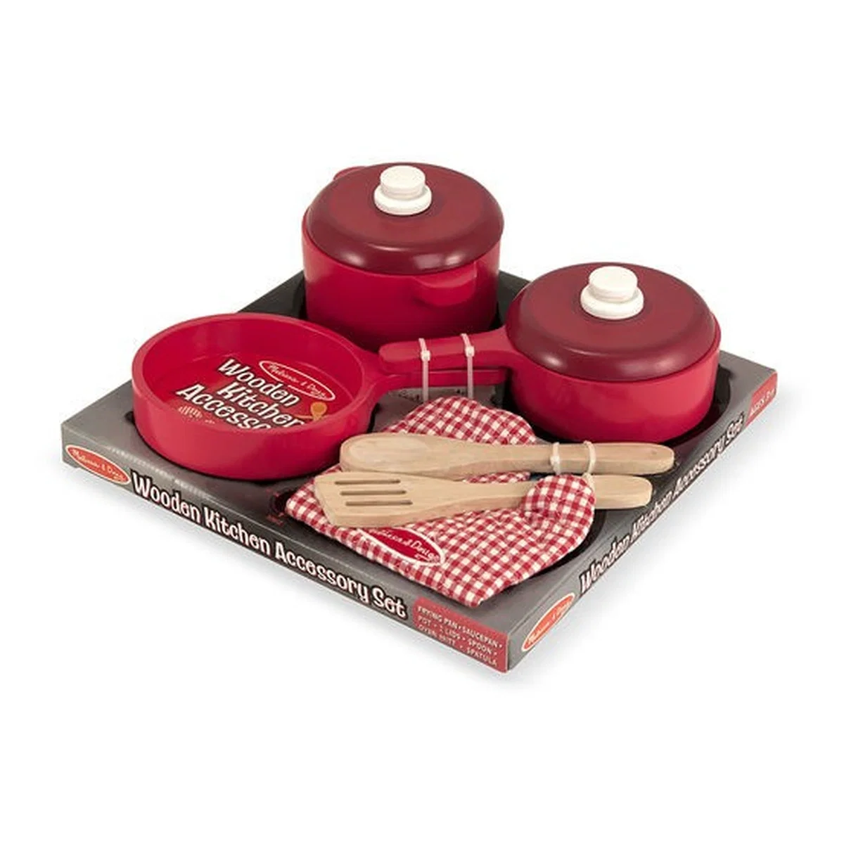 Bucatarii si supermarket - Set cratite de jucarie din lemn Melissa & Doug 3 ani +