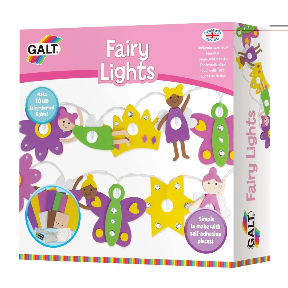 Jocuri de indemanare - Set creativ - Zane cu LED Galt 5 ani+