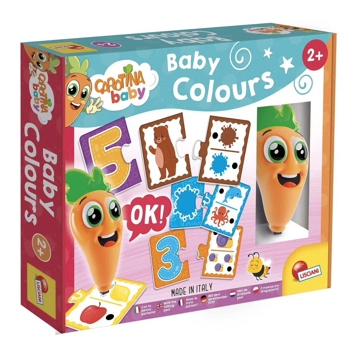 Jucarii interactive - Set cu pix interactiv - Invat culorile LISCIANI 2 ani+