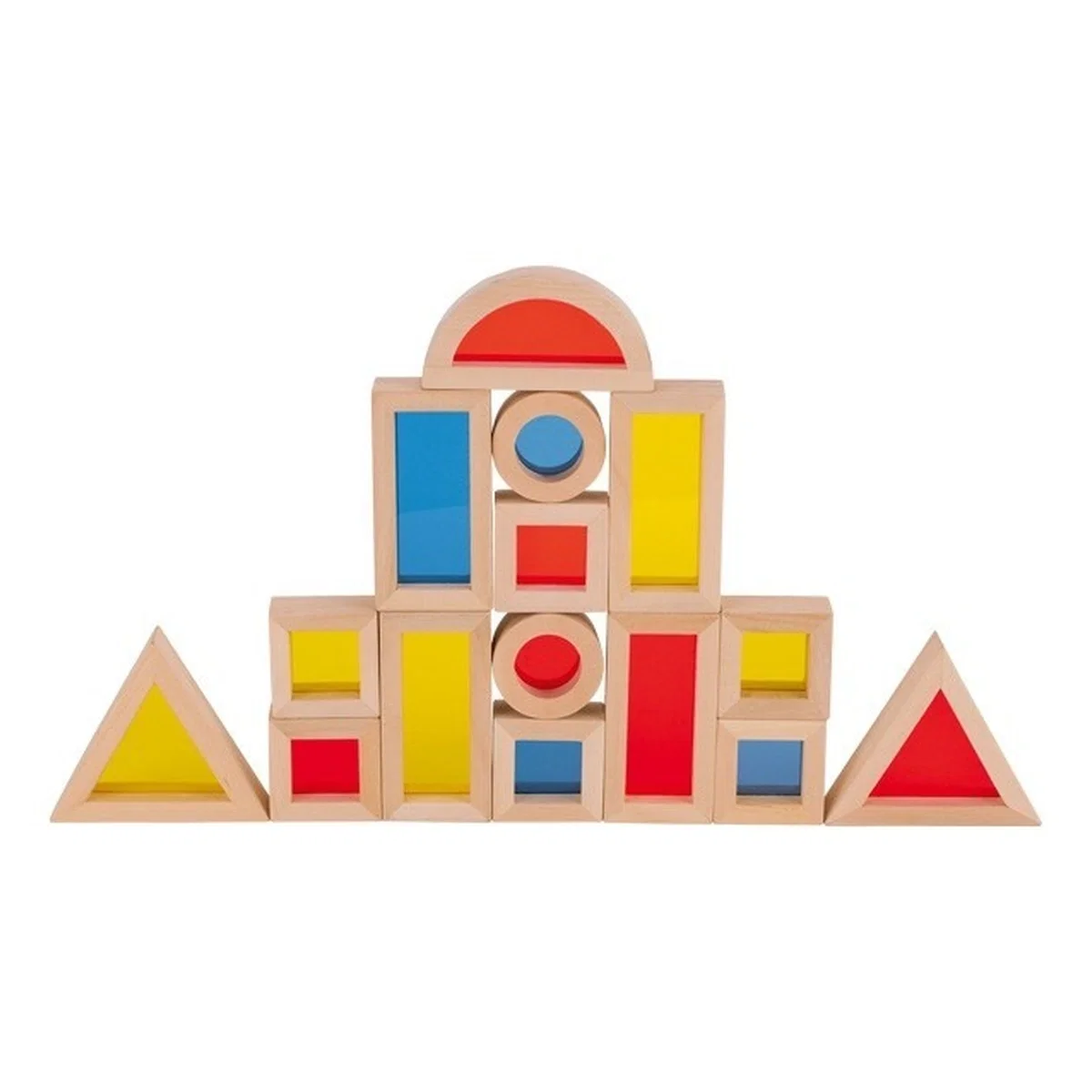 Set cuburi de construit cu ferestre Goki [1]